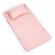 Sac de dormit de bumbac cu perna si fermoar 140x75 cm nativo dreams piersica
