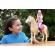 Set de joaca papusa barbie mysteries cu calut
