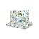 Set lenjerie de pat bumbac 100% cu 2 piese 100x135 cm/40x60 cm sensillo botanic