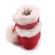 Cizmulite cu blanita si ciucurei - red (marime disponibila: 9-12 luni (marimea
