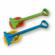 Set lopata si grebla 56 cm compact androni giocattoli