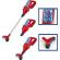 Jucarie - aspirator vileda 3 in 1