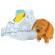 Jucarie plus jemini in cutie pentru colorat 15cm catelus