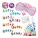 Set margele aquabeads - stickere pentru unghii printese disney