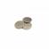 Set 10 magneti foarte puternici, gri, disc, simplu, 15 mm x 2 mm