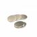 Set 5 magneti foarte puternici, gri, disc, simplu, 15 mm x 2 mm