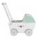 Carucior pentru papusi din lemn ecotoys tl00019