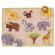 Puzzle din lemn incastru - safari