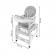 Scaun de masa 3 in 1 ecotoys hc-223 gri