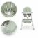 Scaun de masa copii 2 in 1 ecotoys - green