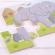 Set 3 puzzle din lemn - jungla vesela