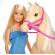 Set papusa cu cal barbie