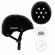 Casca de protectie pentru copii kidwell orix ii, marimea s 48-52 cm - black