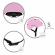 Casca de protectie pentru copii kidwell orix ii, marimea s 48-52 cm - pink