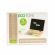 Laptop educational din lemn cu magnet si taste din lemn ecotoys g068 - roz
