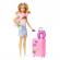 Papusa barbie cu accesorii voiaj