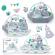 Salteluta de joaca interactiva kidwell yoga - gray