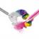 Set creativ - elastice de par cu sclipici
