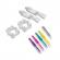 Set creativ - elastice de par cu sclipici