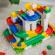Jucarie de construit pentru copii marble run hubelino 123 piese