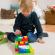 Jucarie de construit pentru copii marble run hubelino 45 piese