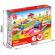 Jucarie din lemn hape - sina de tren curcubeu cu puzzle 30 piese