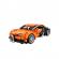 Jucarie tip lego tehnic de constructie masina sport portocalie 404 piese