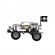 Set constructie monster truck argintiu 232 piese