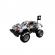 Set constructie monster truck argintiu 232 piese