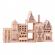 Set constructie din lemn - caramizi natur karla 200 piese