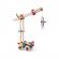 Set de constructie din lemn woodyland 144 piese