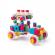 Set de constructie din lemn woodyland 144 piese