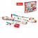 Set de joaca din lemn domino, fabrica de roboti, 122 piese