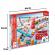 Set de joaca din lemn domino, fabrica de roboti, 122 piese