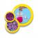 Set de mixat slime roz cu sclipici si margele - unicorn
