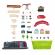 Set trenulet de lemn cu cutie depozitare 50 piese hape