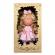 Papusa nines d'onil, mia, cu parul blond, catel, articulatii, miros de vanilie, 30 cm