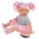 Papusa nines d'onil alex star cu parul roz, ambalata in cutie, cu miros de vanilie, 40 cm