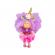 Papusa nines d'onil mia unicorn cu miros de vanilie 30 cm