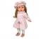 Papusa nines d'onil tita lana cu sunete, parul blond, rochie roz si miros de vanilie 45 cm