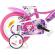 Bicicleta copii dino bikes 12 inch fairy roz