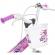 Bicicleta copii dino bikes 12 inch fairy roz