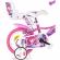 Bicicleta copii dino bikes 12 inch fairy roz