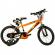 Bicicleta copii dino bikes 16 inch r88 portocaliu
