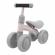 Bicicleta fara pedale cu 4 roti din plastic sportrike - roz