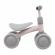 Bicicleta fara pedale cu 4 roti din plastic sportrike - roz