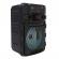 Boxa portabila hf605, 15w pmpo, bt/fm/usb/aux, led, 1200mah