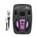 Boxa portabila cu microfon zqs6145, 36w pmpo, bt/fm/usb, rgb