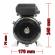 Motor electric monofazic 3 kw 2850 rotatii 230v 24mm b-ace2850401fn