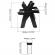Set suport rotativ cu 18 recipiente pentru condimente, negru